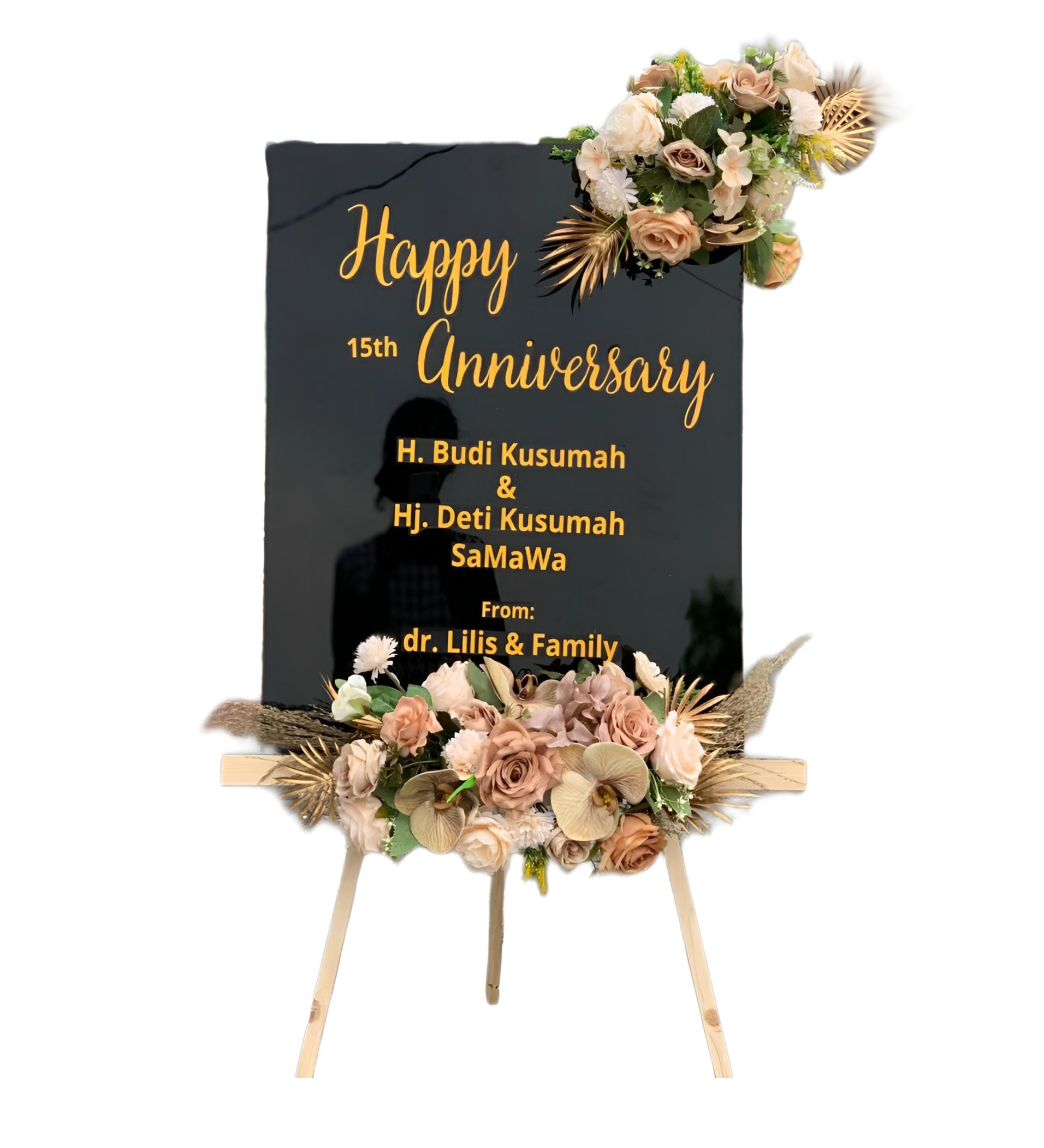 Papan Bunga Akrilik Tanjung Balai Selatan