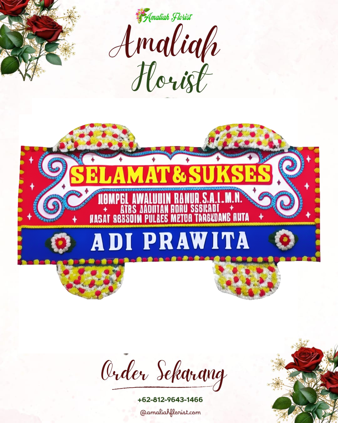 Papan Bunga Ucapan Selamat Tanjung Balai Selatan